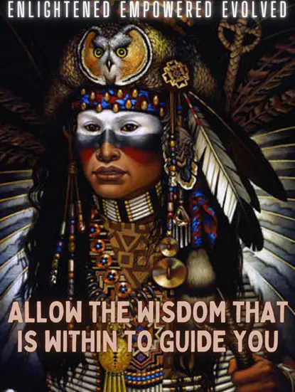 Allow the wisdom that is within to guide you